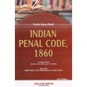 Asia Law House's Indian Penal Code, 1960 [IPC] by Padala Rama Reddi